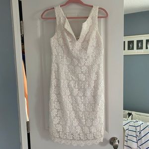 Lilly Pulitzer White Lace Dress